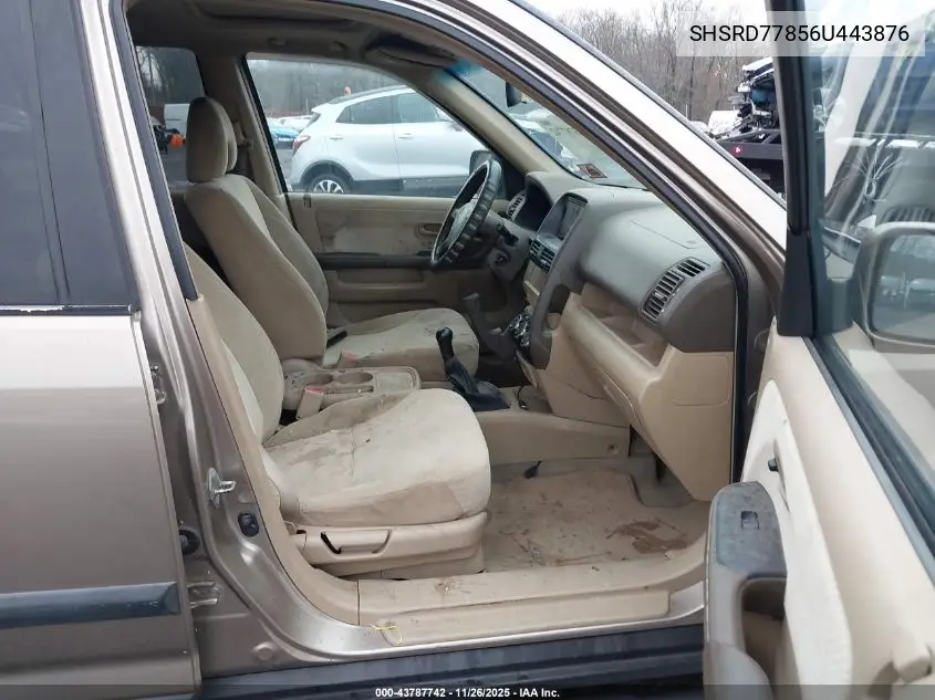 SHSRD77856U443876 2006 Honda Cr-V Ex
