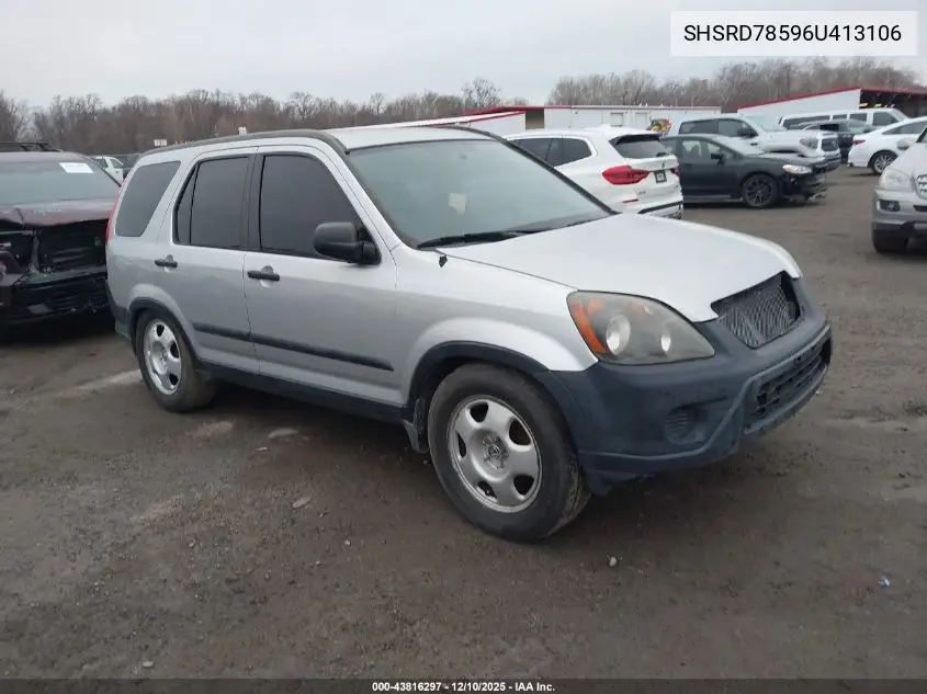 SHSRD78596U413106 2006 Honda Cr-V Lx