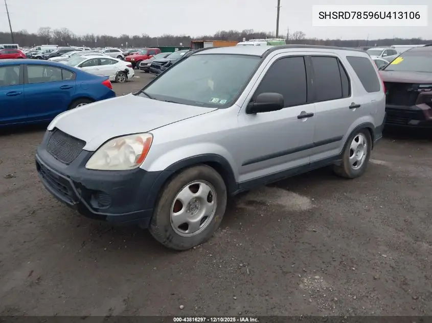 SHSRD78596U413106 2006 Honda Cr-V Lx