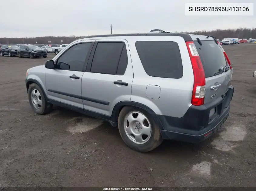 SHSRD78596U413106 2006 Honda Cr-V Lx
