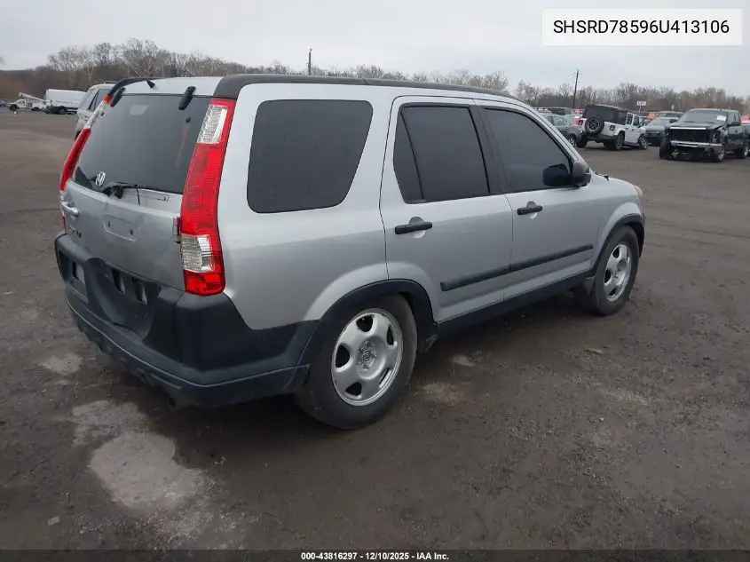 SHSRD78596U413106 2006 Honda Cr-V Lx