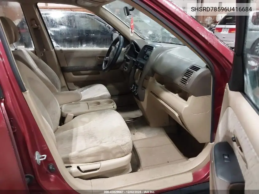 SHSRD78596U416684 2006 Honda Cr-V Lx