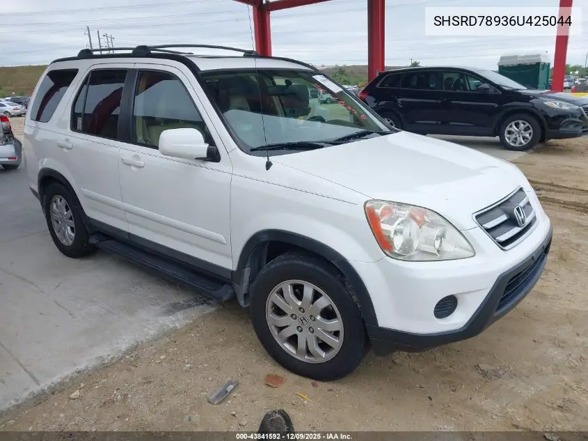 SHSRD78936U425044 2006 Honda Cr-V Se