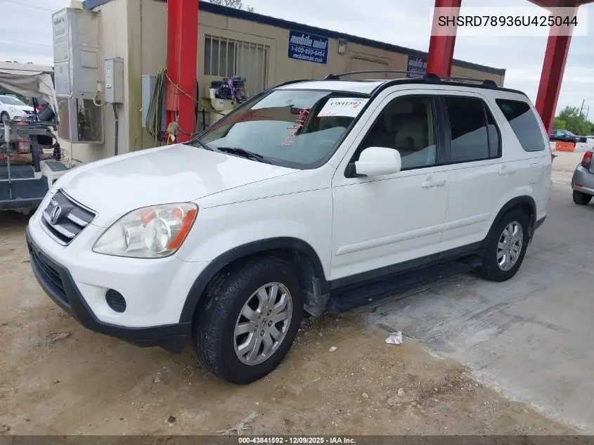 SHSRD78936U425044 2006 Honda Cr-V Se