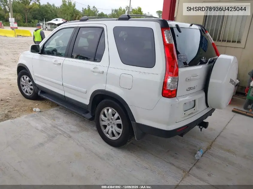 SHSRD78936U425044 2006 Honda Cr-V Se
