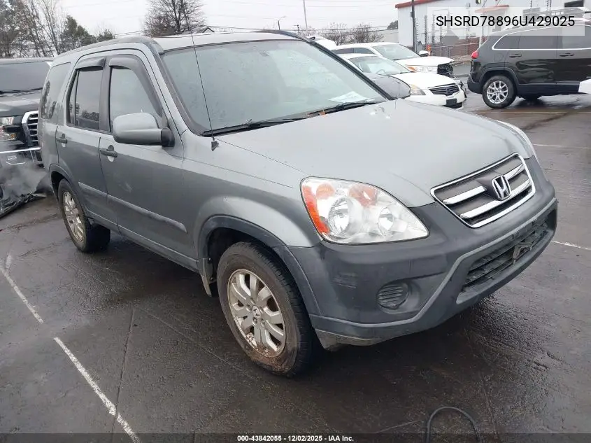 SHSRD78896U429025 2006 Honda Cr-V Ex