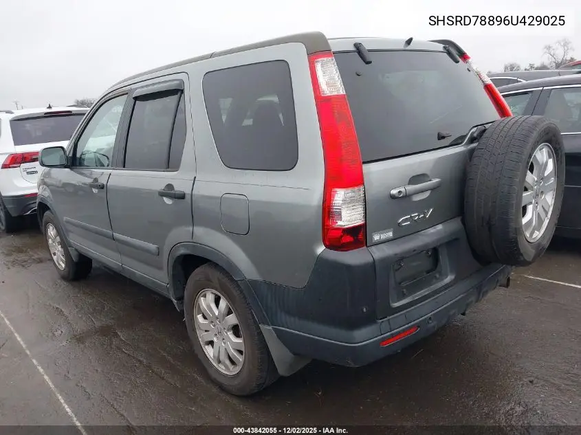 SHSRD78896U429025 2006 Honda Cr-V Ex