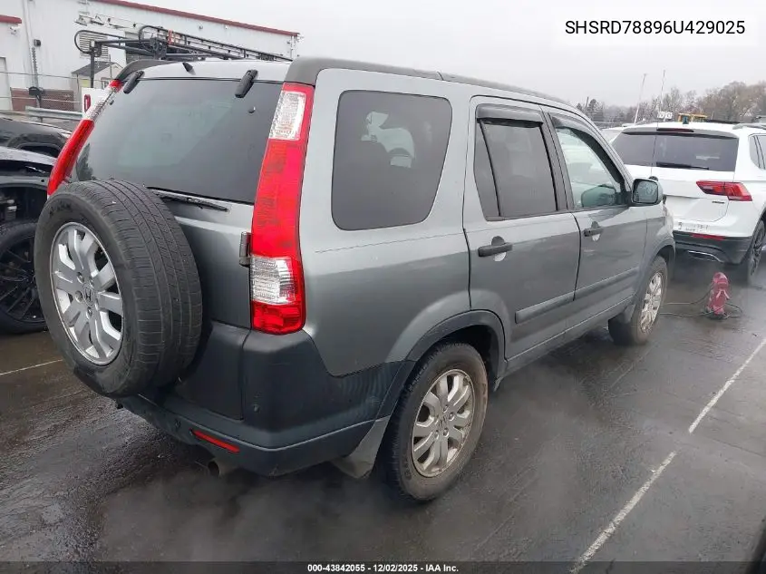 SHSRD78896U429025 2006 Honda Cr-V Ex
