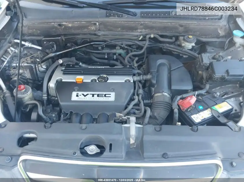 JHLRD78846C003234 2006 Honda Cr-V Ex