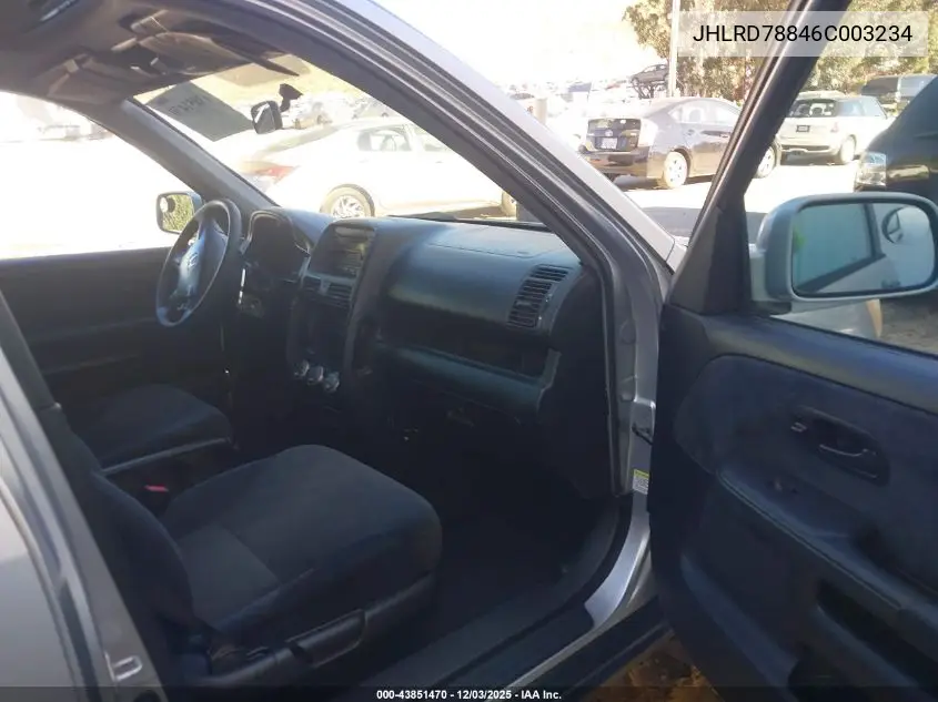 JHLRD78846C003234 2006 Honda Cr-V Ex