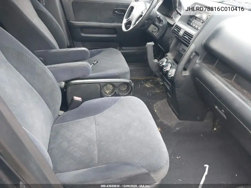 JHLRD78816C010416 2006 Honda Cr-V Ex