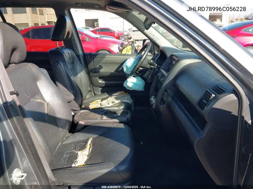 JHLRD78996C056228 2006 Honda Cr-V Se