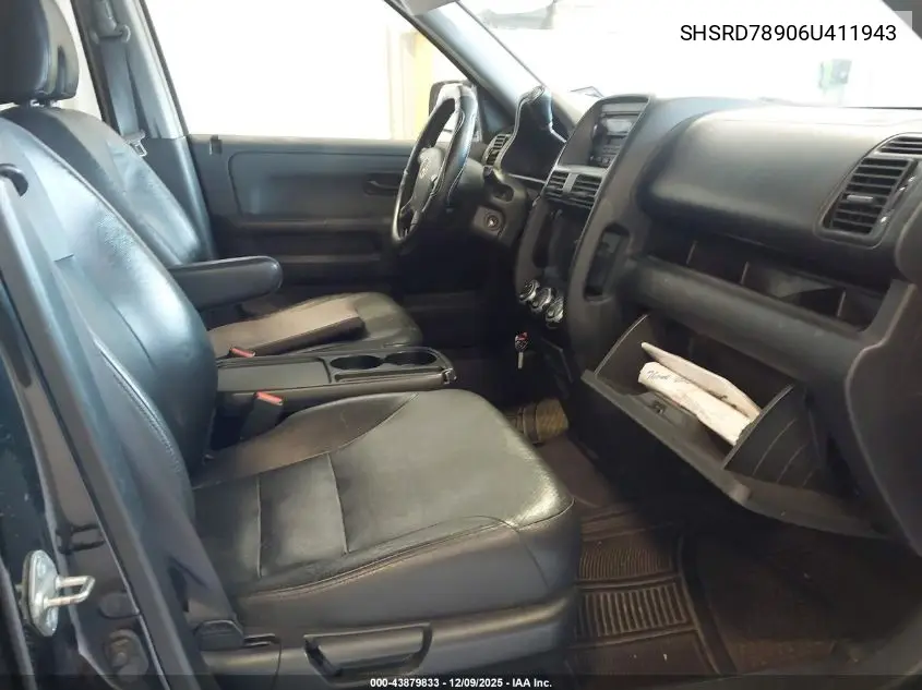 SHSRD78906U411943 2006 Honda Cr-V Se