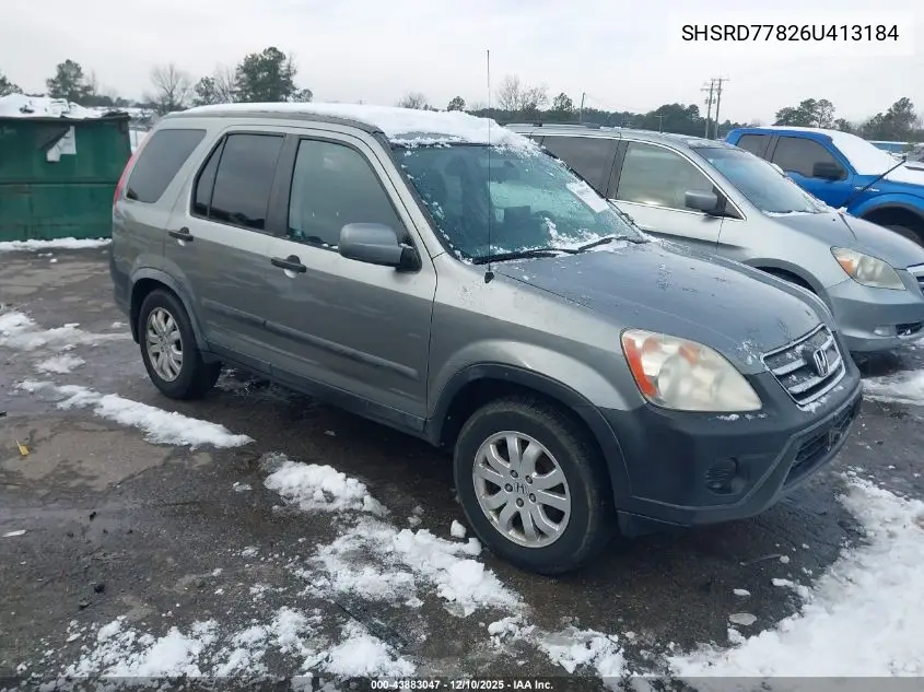 SHSRD77826U413184 2006 Honda Cr-V Ex