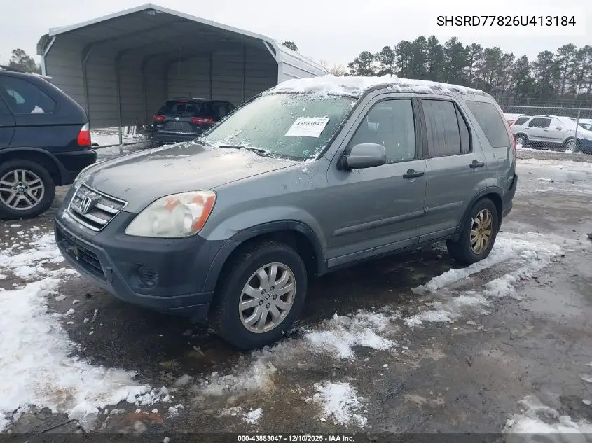 SHSRD77826U413184 2006 Honda Cr-V Ex