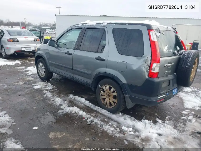 SHSRD77826U413184 2006 Honda Cr-V Ex