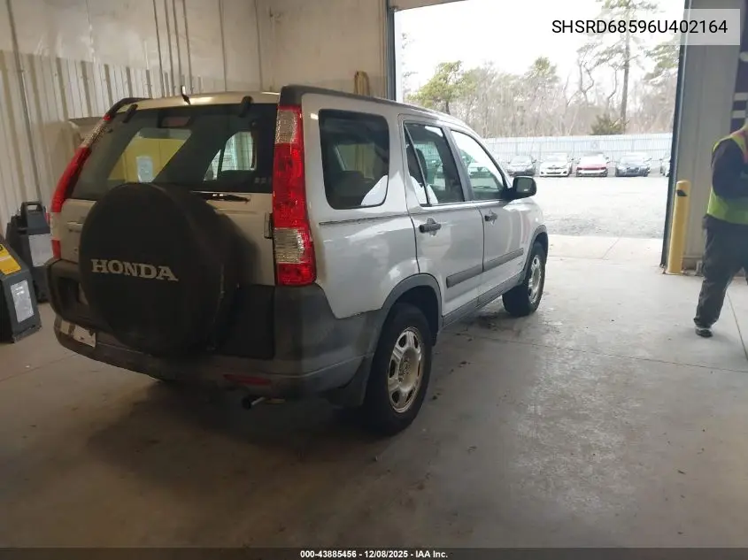 SHSRD68596U402164 2006 Honda Cr-V Lx