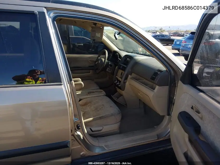 JHLRD68586C014379 2006 Honda Cr-V Lx