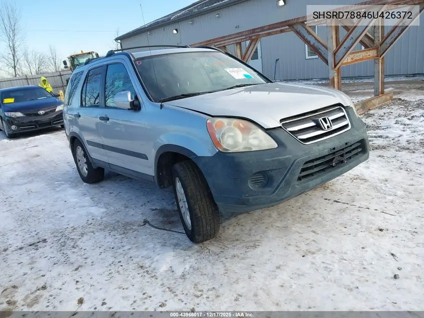 SHSRD78846U426372 2006 Honda Cr-V Ex