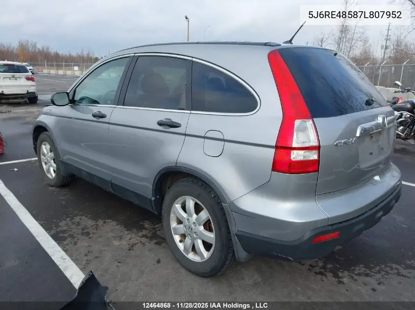 5J6RE48587L807952 2007 Honda Cr-V Ex