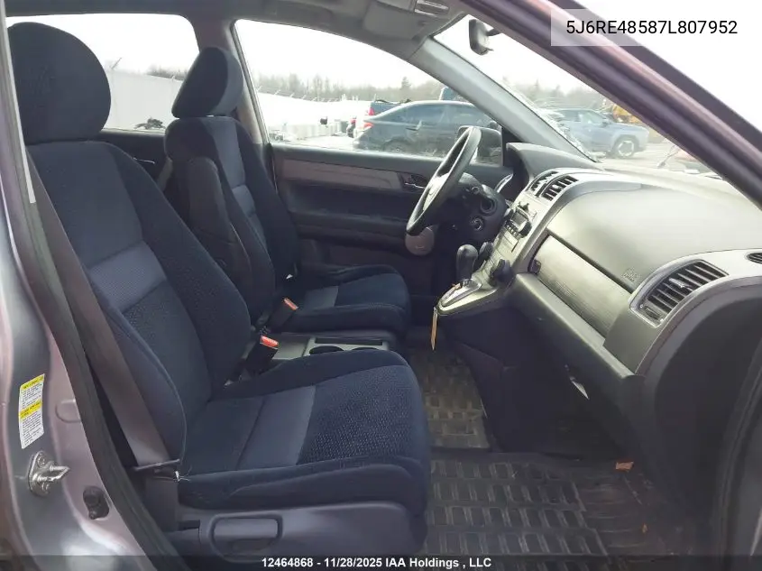 5J6RE48587L807952 2007 Honda Cr-V Ex