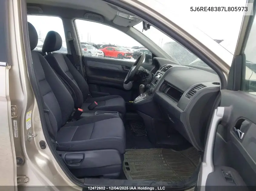 5J6RE48387L805973 2007 Honda Cr-V Lx