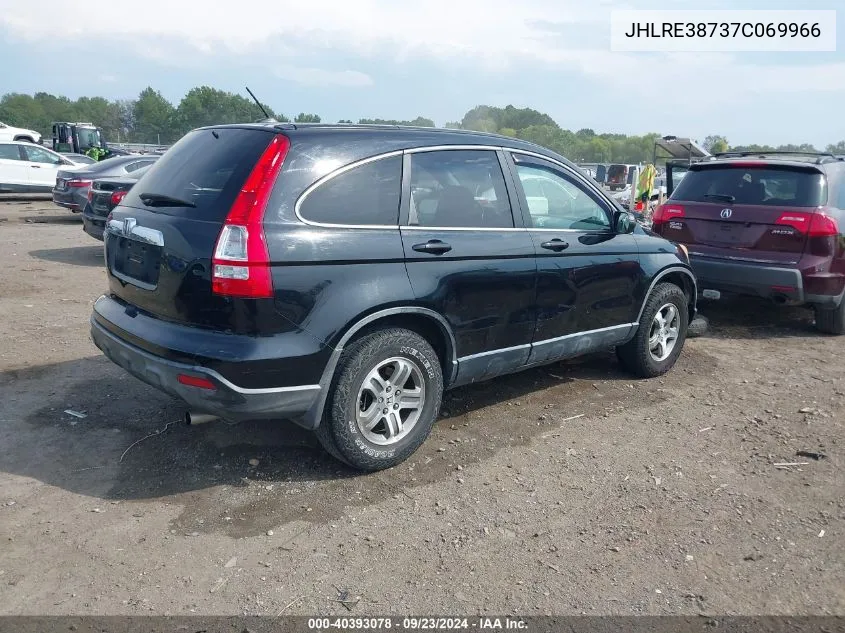 2007 Honda Cr-V Ex-L VIN: JHLRE38737C069966 Lot: 40393078