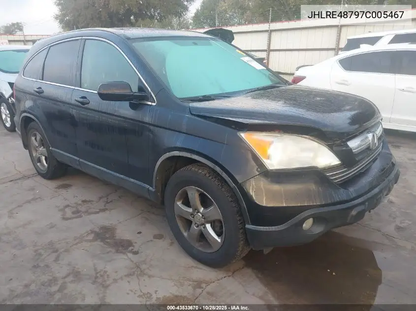JHLRE48797C005467 2007 Honda Cr-V Ex-L