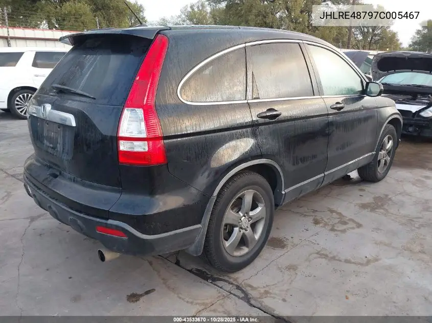 JHLRE48797C005467 2007 Honda Cr-V Ex-L