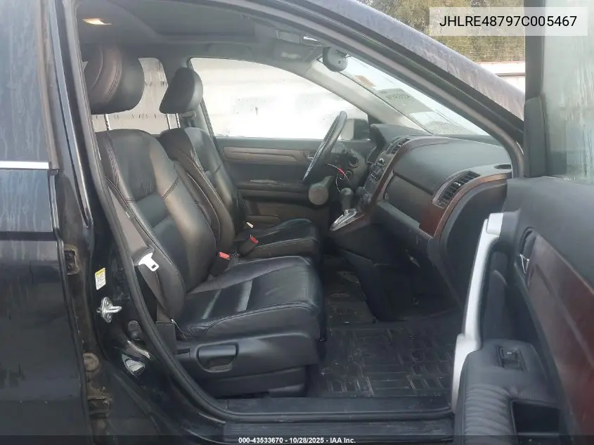 JHLRE48797C005467 2007 Honda Cr-V Ex-L