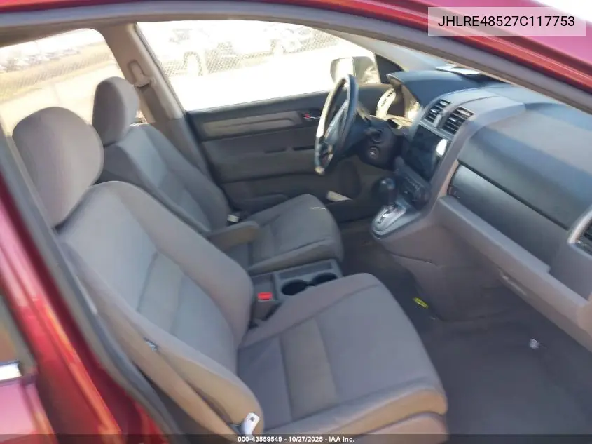 JHLRE48527C117753 2007 Honda Cr-V Ex