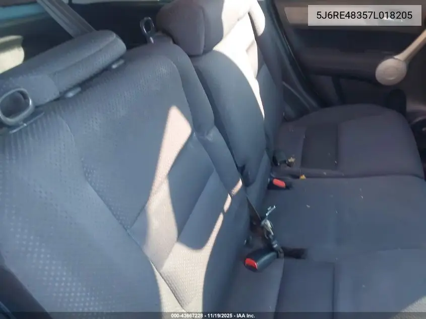 5J6RE48357L018205 2007 Honda Cr-V Lx
