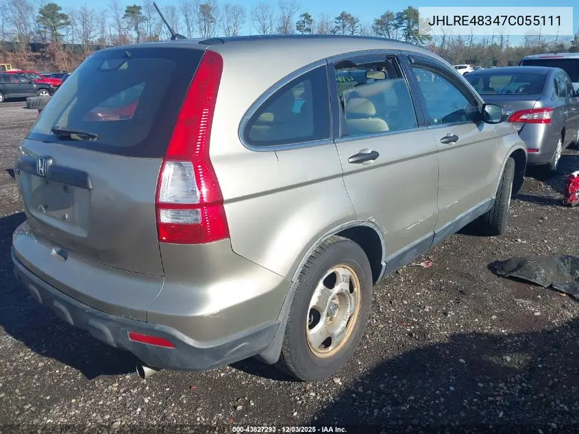 JHLRE48347C055111 2007 Honda Cr-V Lx