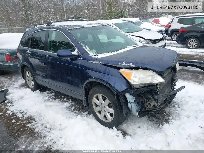 JHLRE487X7C093185 2007 Honda Cr-V Ex-L