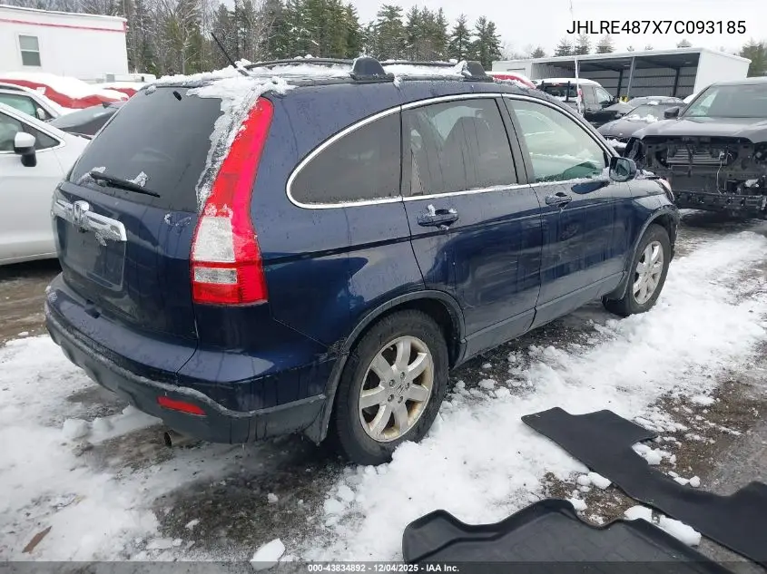 JHLRE487X7C093185 2007 Honda Cr-V Ex-L