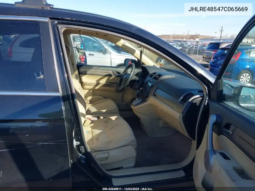 JHLRE48547C065669 2007 Honda Cr-V Ex
