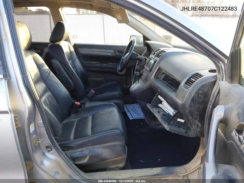JHLRE48707C122483 2007 Honda Cr-V Ex-L