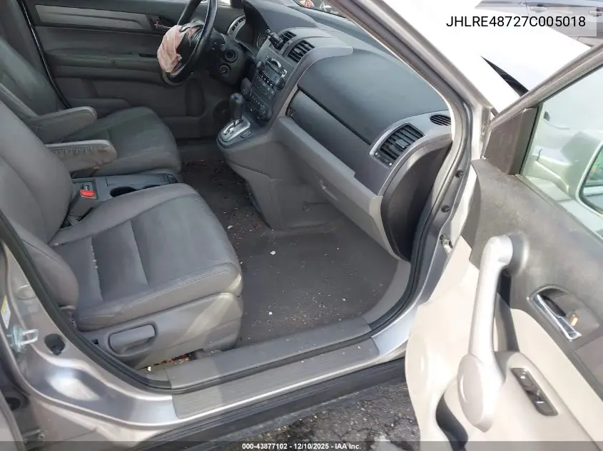 JHLRE48727C005018 2007 Honda Cr-V Ex-L