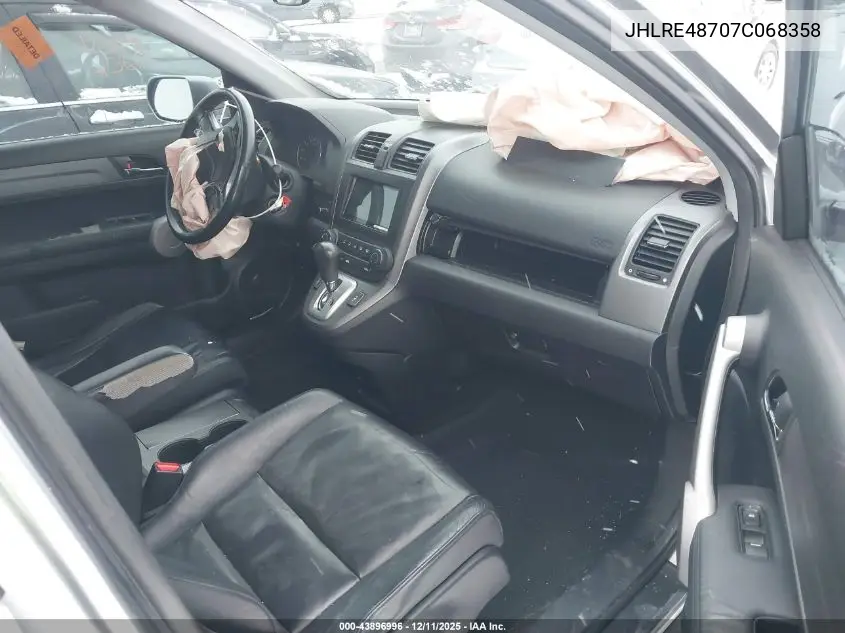 JHLRE48707C068358 2007 Honda Cr-V Ex-L