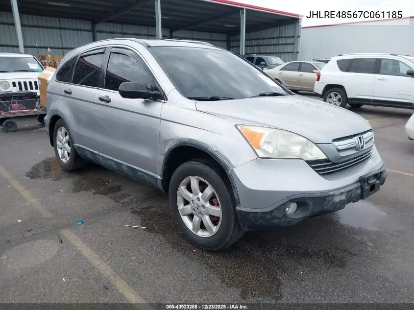 JHLRE48567C061185 2007 Honda Cr-V Ex