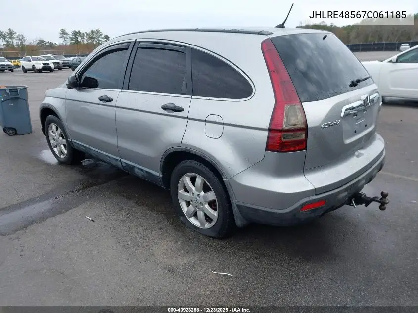 JHLRE48567C061185 2007 Honda Cr-V Ex