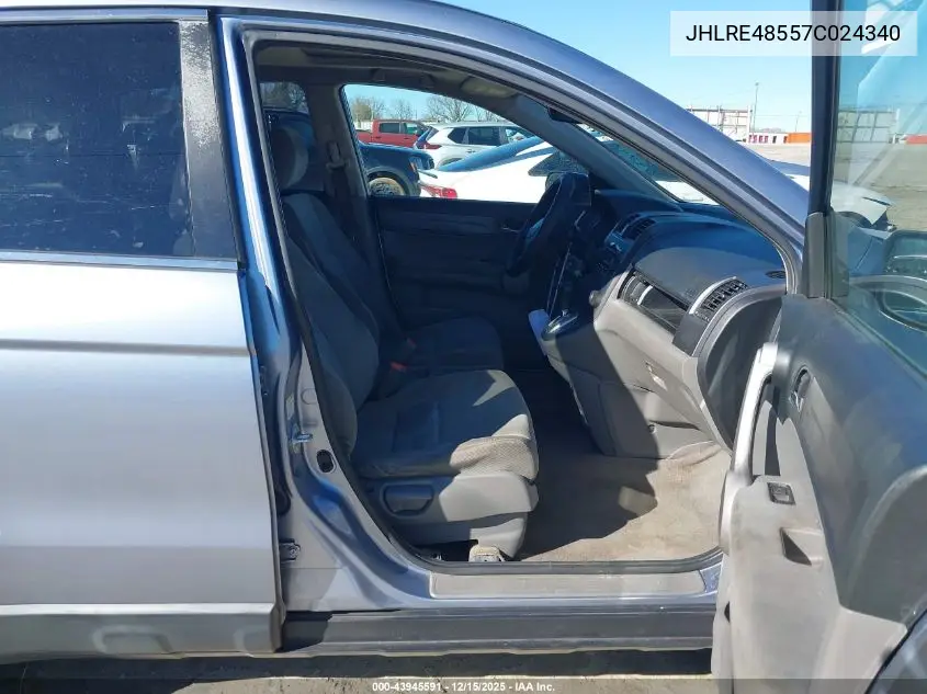 JHLRE48557C024340 2007 Honda Cr-V Ex