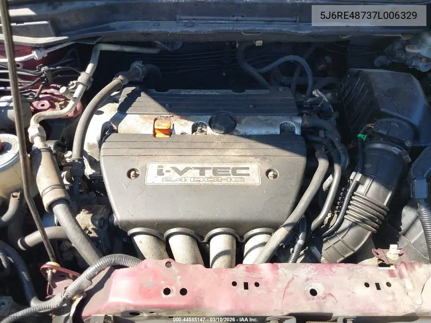 5J6RE48737L006329 2007 Honda Cr-V Ex-L
