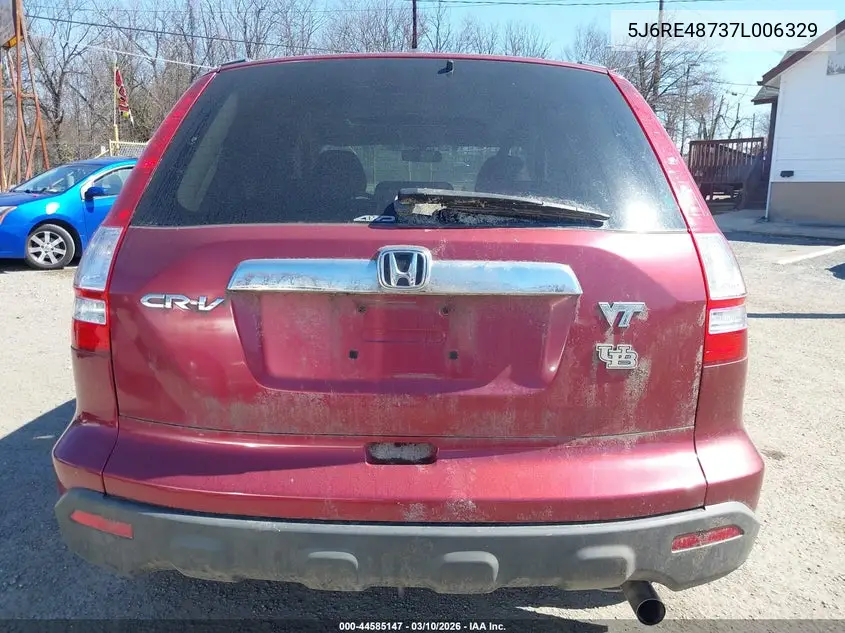 5J6RE48737L006329 2007 Honda Cr-V Ex-L