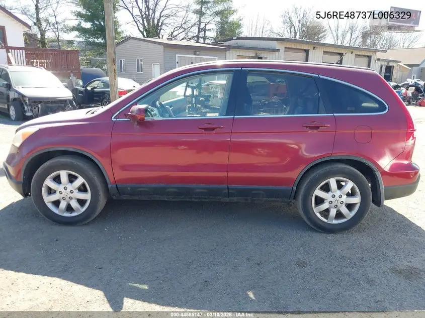 5J6RE48737L006329 2007 Honda Cr-V Ex-L