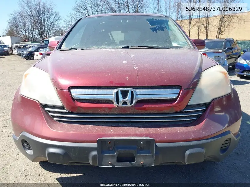 5J6RE48737L006329 2007 Honda Cr-V Ex-L