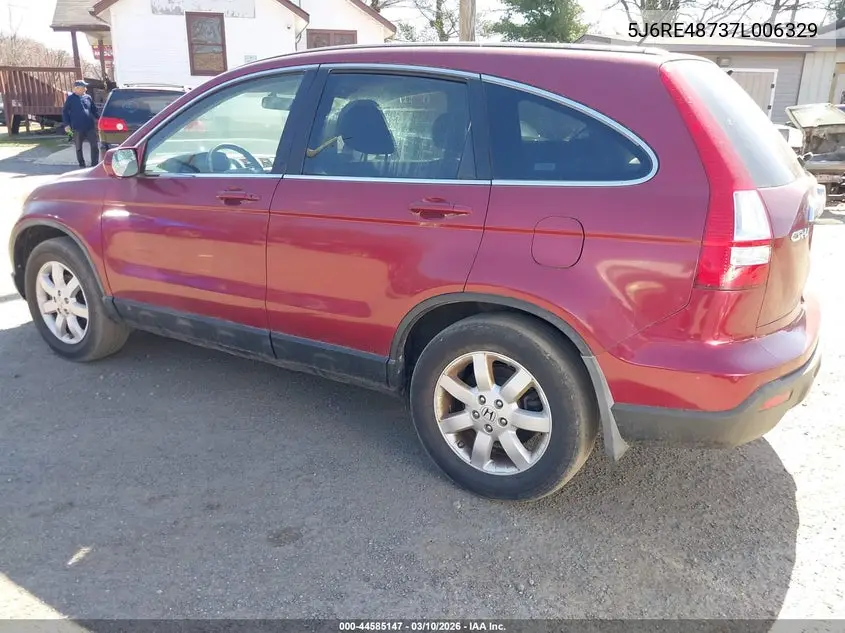 5J6RE48737L006329 2007 Honda Cr-V Ex-L