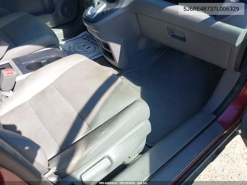 5J6RE48737L006329 2007 Honda Cr-V Ex-L