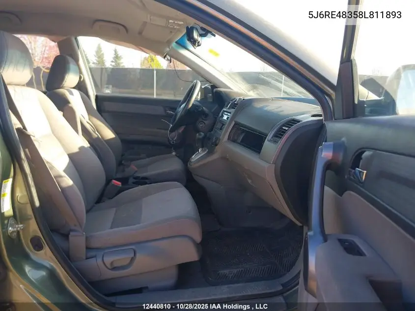 5J6RE48358L811893 2008 Honda Cr-V