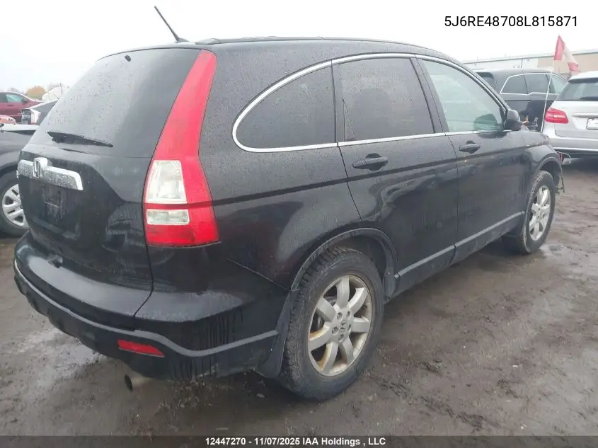 5J6RE48708L815871 2008 Honda Cr-V